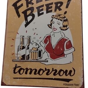 🍺 Retro Beer Signs – 12” x 16” 8" 1/2 x 16" Vintage-Style Reproductions